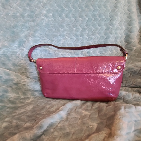 Coach Fuchsia Patent Leather Clutch EUC SOLD - Picture 3 of 13